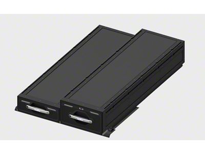 Kufu USA Catch-and-Click Two Drawer System; 7-Inch/11-Inch (10-24 4Runner w/ Third Row Seats)