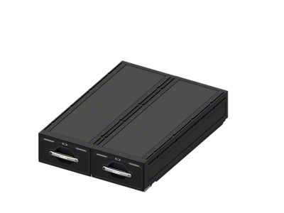 Kufu USA Catch-and-Click Two Drawer System; 11-Inch (05-26 Frontier)