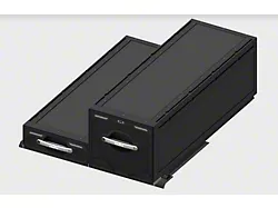 Kufu USA Catch-and-Click Two Drawer System; 7-Inch/18-Inch (05-26 Tacoma)