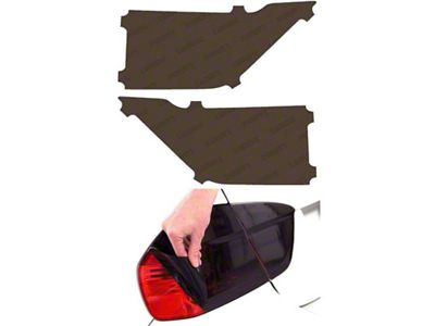 Lamin-X Brake/Reverse/Reflector Tint Covers; Charcoal (14-24 4Runner)