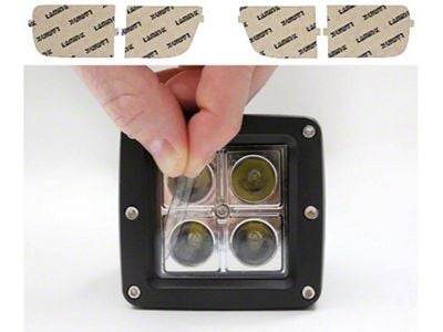 Lamin-X Fog Light Tint Covers; Clear (03-05 4Runner)