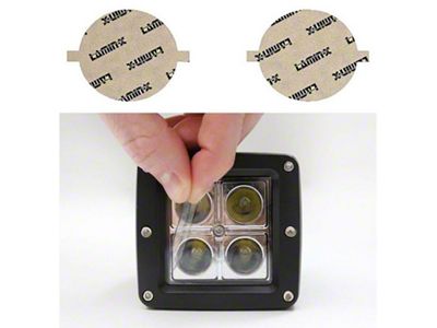 Lamin-X Fog Light Tint Covers; Clear (06-09 4Runner)