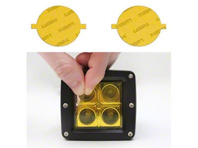 Lamin-X Fog Light Tint Covers; Yellow (06-09 4Runner)