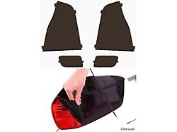 Lamin-X Tail Light Tint Covers; Charcoal (03-05 4Runner)