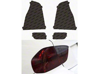 Lamin-X Tail Light Tint Covers; Gunsmoke (03-05 4Runner)