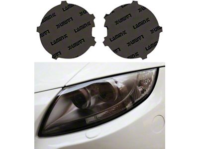 Lamin-X Headlight Tint Covers; Gunsmoke (21-25 Bronco Base, Big Bend, Black Diamond)