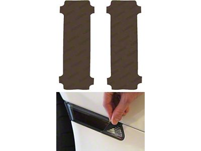 Lamin-X Rear Reflector Delete Tint Covers; Charcoal (21-25 Bronco)
