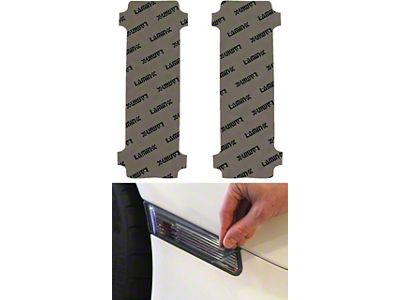 Lamin-X Rear Reflector Delete Tint Covers; Tinted (21-25 Bronco)