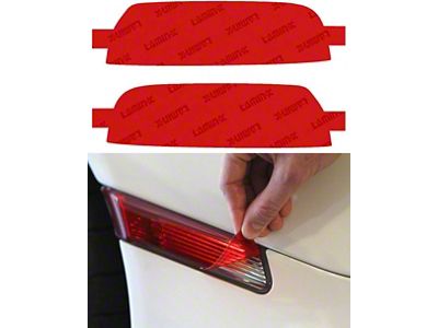 Lamin-X Side Marker Light Tint Covers; Red (21-25 Bronco)