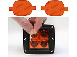 Lamin-X Fog Light Tint Covers; Amber (21-25 Bronco Sport)
