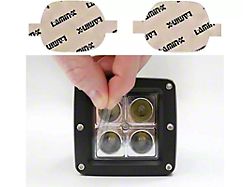 Lamin-X Fog Light Tint Covers; Clear (21-25 Bronco Sport)