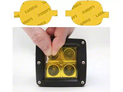 Lamin-X Fog Light Tint Covers; Yellow (21-25 Bronco Sport)