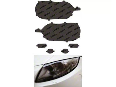 Lamin-X Headlight Tint Covers; Gunsmoke (21-25 Bronco Sport)