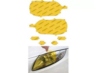 Lamin-X Headlight Tint Covers; Yellow (21-25 Bronco Sport)
