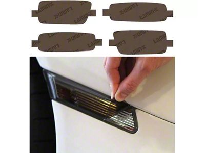 Lamin-X Rear Marker Light Tint Covers; Smoked (21-25 Bronco Sport)
