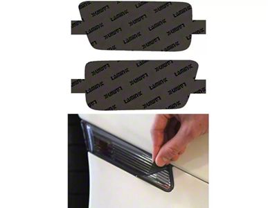 Lamin-X Side Marker Light Tint Covers; Gunsmoke (21-25 Bronco Sport)