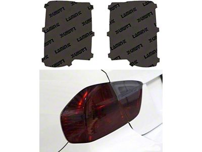 Lamin-X Tail Light Tint Covers; Gunsmoke (21-25 Bronco, Excluding Raptor)