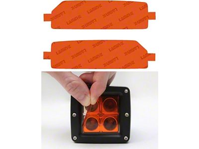 Lamin-X Turn Signal Light Tint Covers; Amber (21-25 Bronco Base, Big Bend, Black Diamond)