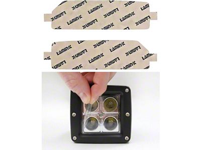 Lamin-X Turn Signal Light Tint Covers; Clear (21-25 Bronco Base, Big Bend, Black Diamond)