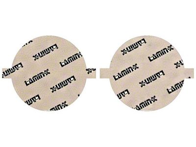 Lamin-X Fog Light Tint Covers; Clear (20-25 Jeep Gladiator JT Sport)
