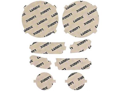 Lamin-X Headlight Tint Covers; Clear (20-25 Jeep Gladiator JT Sport)
