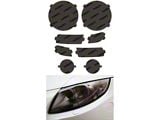 Lamin-X Headlight Tint Covers; Gunsmoke (20-26 Jeep Gladiator JT Sport)