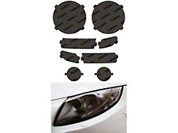 Lamin-X Headlight Tint Covers; Gunsmoke (20-25 Jeep Gladiator JT Launch Edition, Mojave, Overland, Rubicon)