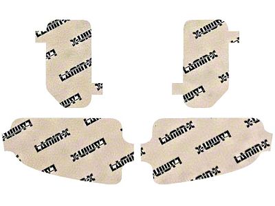 Lamin-X Rear Marker Light Tint Covers; Clear (20-25 Jeep Gladiator JT Sport)