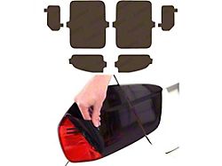 Lamin-X Tail Light Tint Covers; Charcoal (20-25 Jeep Gladiator JT Sport)