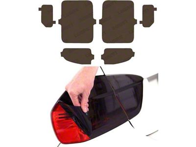Lamin-X Tail Light Tint Covers; Charcoal (20-25 Jeep Gladiator JT Sport)
