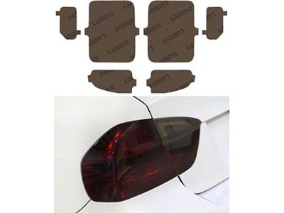 Lamin-X Tail Light Tint Covers; Smoked (20-25 Jeep Gladiator JT Sport)