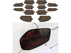 Lamin-X Tail Light Tint Covers; Smoked (20-25 Jeep Gladiator JT Launch Edition, Mojave, Overland, Rubicon)