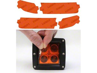 Lamin-X Turn Signal Light Tint Covers; Amber (20-25 Jeep Gladiator JT Launch Edition, Mojave, Overland, Rubicon)