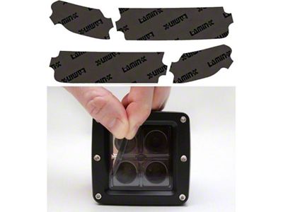 Lamin-X Turn Signal Light Tint Covers; Gunsmoke (20-25 Jeep Gladiator JT Launch Edition, Mojave, Overland, Rubicon)