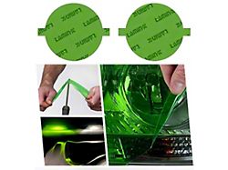 Lamin-X Fog Light Tint Covers; Green (24-26 Jeep Wrangler JL)