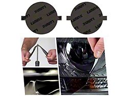 Lamin-X Fog Light Tint Covers; Gunsmoke (24-26 Jeep Wrangler JL)
