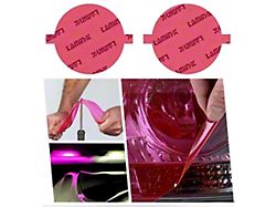 Lamin-X Fog Light Tint Covers; Pink (24-26 Jeep Wrangler JL)