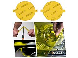 Lamin-X Fog Light Tint Covers; Yellow (24-26 Jeep Wrangler JL)