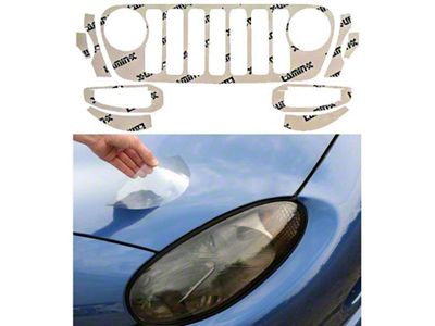 Lamin-X Front Bumper and Grille Paint Protection Film (18-25 Jeep Wrangler JL)