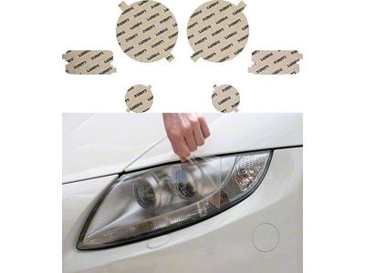 Lamin-X Headlight Tint Covers; Clear (97-06 Jeep Wrangler TJ)
