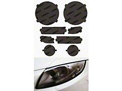 Lamin-X Headlight Tint Covers; Gunsmoke (18-25 Jeep Wrangler JL w/ Factory LED Lighting Package)