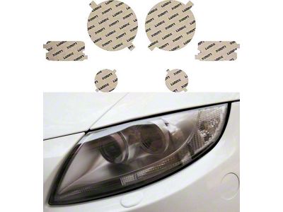 Lamin-X Headlight Tint Covers; Tinted (97-06 Jeep Wrangler TJ)