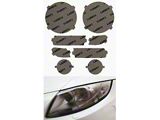 Lamin-X Headlight Tint Covers; Tinted (18-25 Jeep Wrangler JL w/ Factory LED Lighting Package)