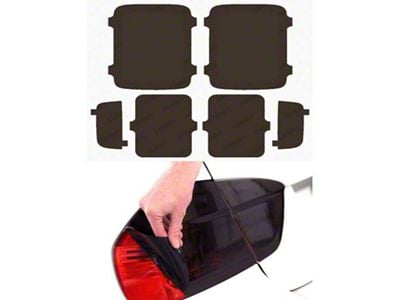 Lamin-X Turn Signal Light Tint Covers; Charcoal (18-25 Jeep Wrangler JL w/o Factory LED Light Package)