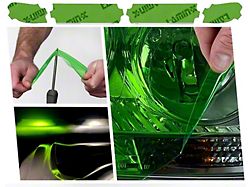 Lamin-X Turn Signal Light Tint Covers; Green (24-26 Jeep Wrangler JL w/ Factory LED Lighting Package, Excluding Rubicon)