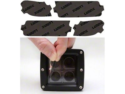 Lamin-X Turn Signal Light Tint Covers; Gunsmoke (18-25 Jeep Wrangler JL w/o Factory LED Light Package)