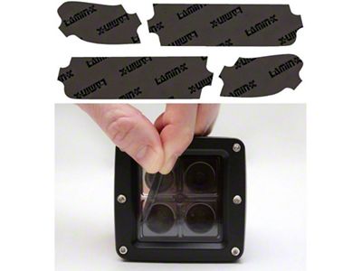 Lamin-X Turn Signal Light Tint Covers; Gunsmoke (18-25 Jeep Wrangler JL w/ Factory LED Lighting Package)