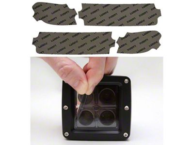 Lamin-X Turn Signal Light Tint Covers; Gunsmoke (18-25 Jeep Wrangler JL Rubicon)