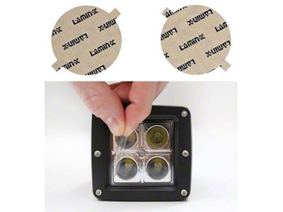 Lamin-X Fog Light Tint Covers; Clear (05-11 Tacoma)