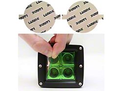 Lamin-X Fog Light Tint Covers; Green (16-23 Tacoma TRD)